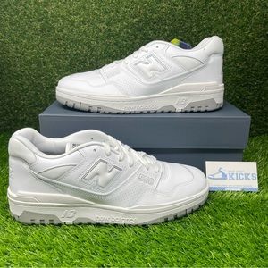 New Size 10.5 New Balance 550 White Grey 2022 BB550PB